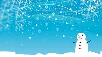 Snowman Desktop Wallpaper