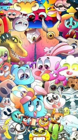Wallpaper Of All Cartoon Characters On Network