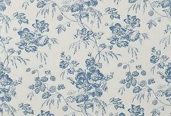 Blue And White Pierre Deux Wallpaper Color Trend Pi