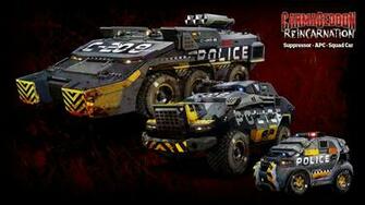 Carmageddon Reincarnation Game Police G Wallpaper