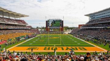 Baylor University On Fling Your Green Gold During