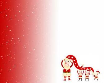 Christmas Cartoon Santa Wallpaper Area