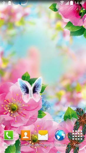 Des Live Wallpaper Spring Flowers 3d Fr Hlingsblumen