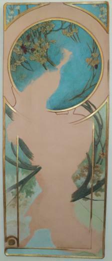 Paintingcow The Mucha Maiden Is Finished