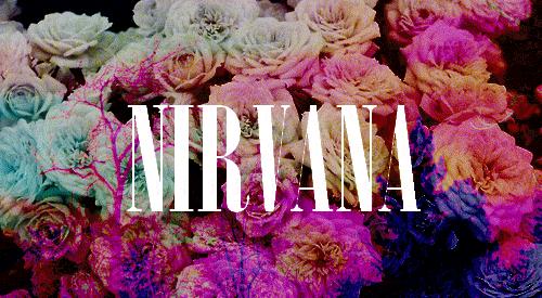 Nirvana Logo Flowers Gif