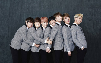 Bts Group Photo Wallpaper