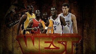 Nba All Star Baskets Sports West Wallpaper Allwallpaper