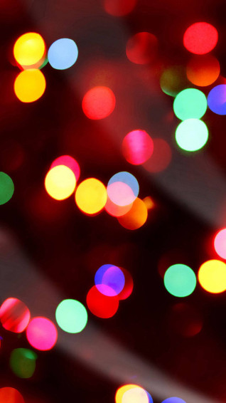 A Close Up Of Red And Green Christmas Tree Wallpaper