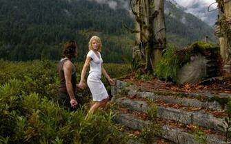Tricia Helfer Battlestar Galactica Widescreen Wallpaper