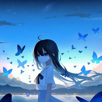 Anime Girl Aesthetic Wallpaper