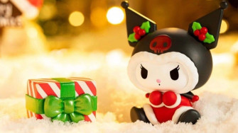 Kuromi Christmas Wallpaper