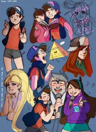 Fanart Gravity Falls By Hino Kit
