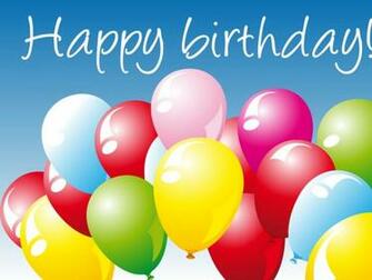 Happy BirtHDay Balloons Wallpaper With Resolutions Pixel