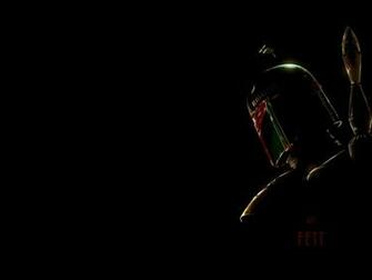 Boba Fett Bounty Hunter Black Background Wallpaper