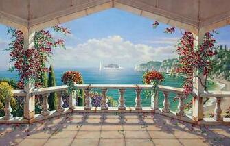Wallpaper Summer Picture Art Artist Painting Harmony
