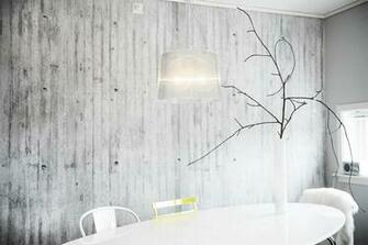 Wallpaper That Make Any Wall Looks Like Raw Concrete