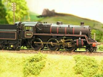 Model Railway Steam Diesel Electric Train Set Photographic