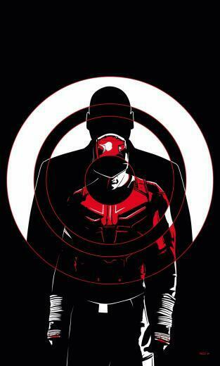 Wallpaper Daredevil Dark Minimal Season