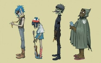 Gorillaz Computer Wallpaper Desktop Background Id