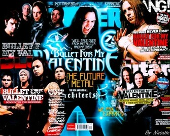 Wallpaper From Magazine Scans Bullet For My Valentine