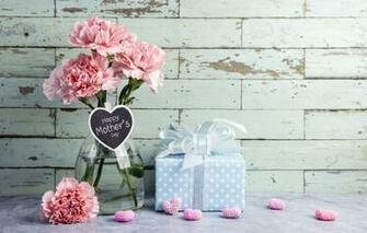 Wallpaper Flowers Gift Hearts Love Pink Happy