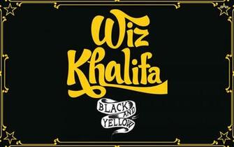 Wiz Khalifa Black And Yellow Cover Rap Wallpaper