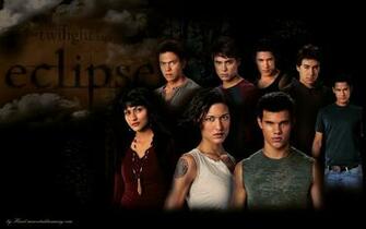 The Wolf Pack Family Twilight Series Wallpaper