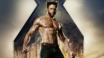 Wolverine Logan Hugh Jackman Bullet Wound In The Body Abs X Men