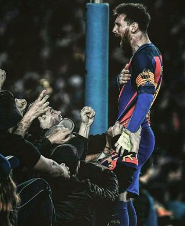 Messi The King Barca Lionel Soccer