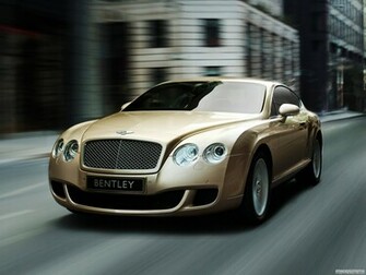 Bentley Continental Gt Wallpaper Car