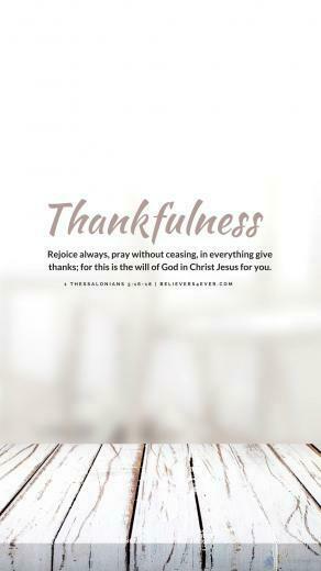 Be Thankful Wallpaper