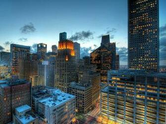 Houston Texas City Wallpaper Business Center
