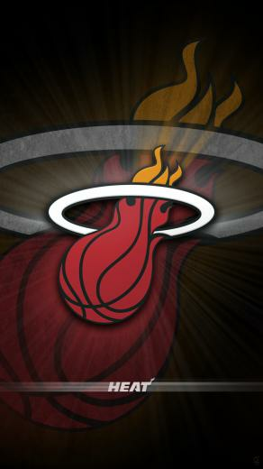 Miami Heat iPhone Wallpaper