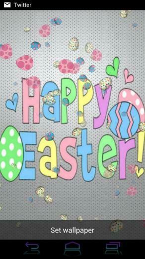 Happy Easter Live Wallpaper Screenshot