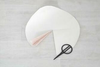 Turn Wallpaper Into A Design Lampshade
