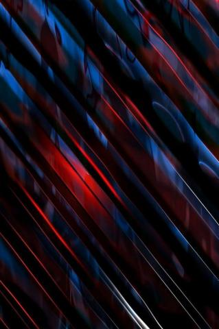 Abstract Red Blue 3d Light Lines Wallpaper