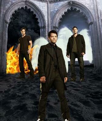 Sam Castiel Dean Supernatural Photo
