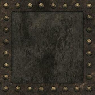 Steampunk Rivet Metal Plate By Ralfss