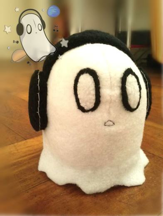 Napstablook Plush Undertale By Blakmy