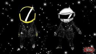 Fan Gear Official Random Access Memories Chibi Daft Punk Art