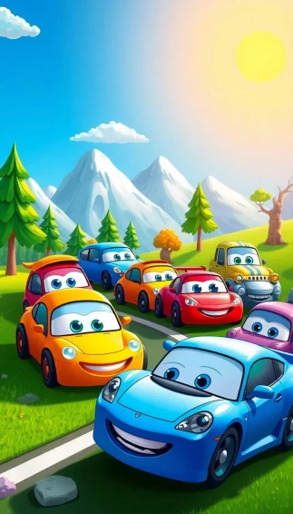 Wallpaper Cars Cartoon