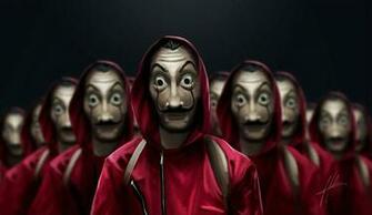 Money Heist Laptop Wallpaper Top