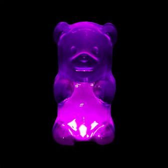 Gummy Bear Night Light Purple Candy Warehouse