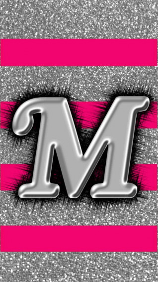 M By Gizzzi Funny Phone Wallpaper Love Pink iPhone