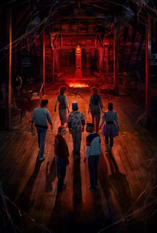 All Stranger Things Season Textless Posters Wallpaper R