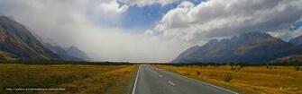 Wallpaper Road Distance Mountains Desktop