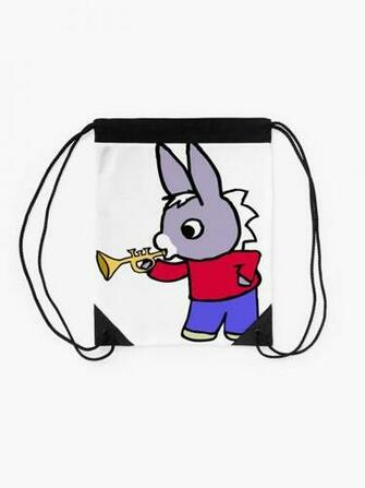 L Ane Trotro Drawstring Bag By Joanaramos