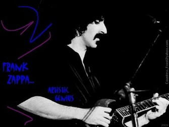 Frank Zappa Artistic Genius Wallpaper