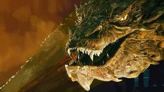 Wallpaper Smaug The Hobbit Desolation Of Dragon Art