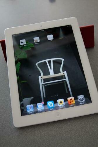 Wishbone Chair iPad Wallpaper Image Hans Wegner